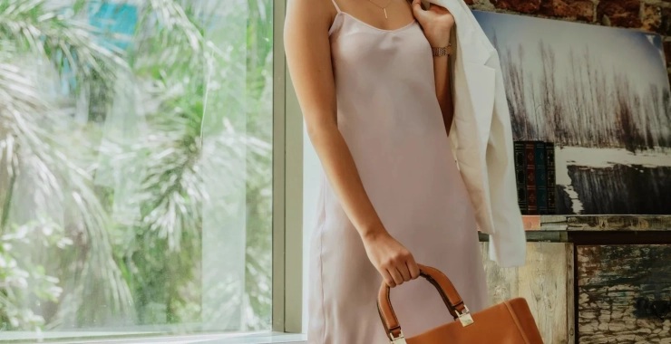 Discover the Timeless Elegance and Superior Craftsmanship of a Red Silk Dress